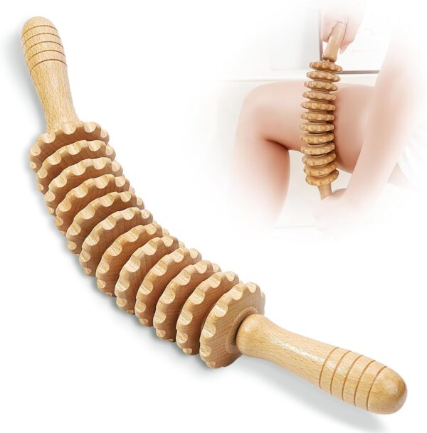 Wood Therapy Massage Tools Body Roller