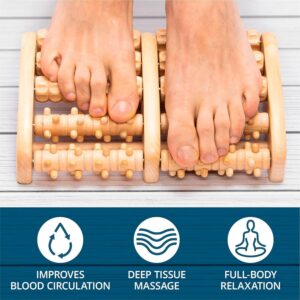 Foot Massager for Neuropathy & Plantar 2 MASSAGE ZONES