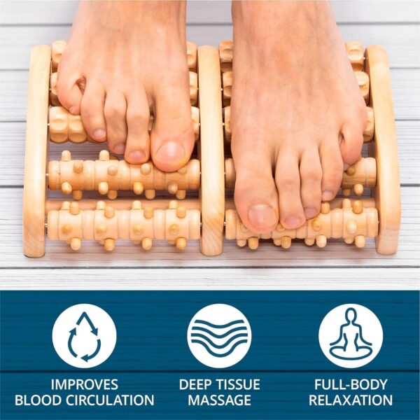 Foot Massager for Neuropathy & Plantar 2 MASSAGE ZONES